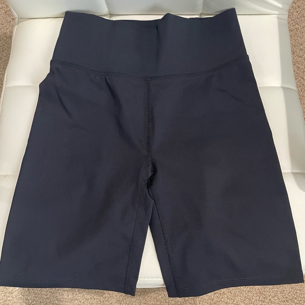 Madewell Women's Black Bike Shorts Exercise Shorts XS